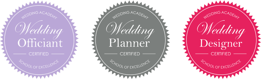 certifications officiant mariage, weddiing planner et wedding designer